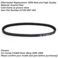 thumbnail image 2 of Transmission Belt Premium Drive Belt For Honda FJS400 Silver Wing 2006-2009 23100-MEF-003, 2 of 5