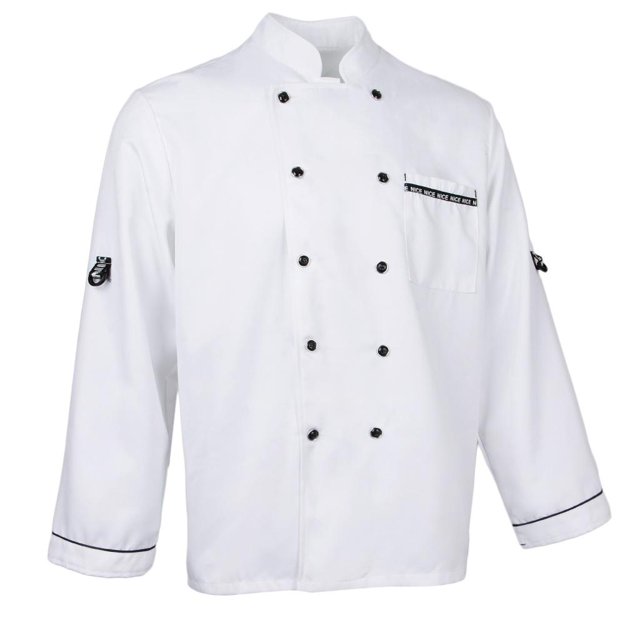 Chaqueta de Manga Larga para Hombres Y Mujeres, , Servicio de Alimentos, Uniforme de Trabajo de Cocina XXXL Baoblaze Chaqueta de chef para hombre