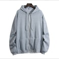 thumbnail image 4 of Akiihool Soft Hoodies for Women Women's Zip Up Y2K Hoodies Casual Long Sleeve Track Jackets with Pockets Grey,XL, 4 of 4