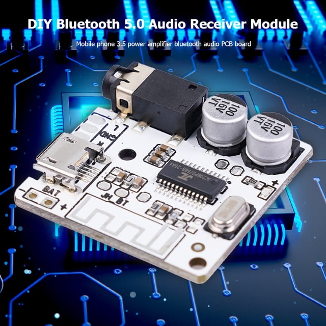 Placa receptora de Audio Bluetooth 5,0 DIY, reproductor de música MP3 de 3,5mm, módulo decodificador de PCB Universal Accesorios Electrónicos