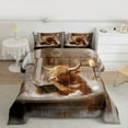 thumbnail image 2 of Homewish Highland Cattle 3 Pieces Queen Comforter Set for Female Men,Farmhouse Animal Ultra Soft Bedding Sets,Retro Vintage Bedding Comforter Set,Luxury Bedroom Decor,Reversible, 2 of 8