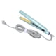 thumbnail image 2 of Plancha de pelo Uso seco y húmedo USB Cerámica Calefacción Alisado Plancha Enchufe de EE. UU. 110-240 V Azul, 2 of 5