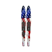 O'Brien Celebrity Combo Adult Waters Skis w/ Adjustable Straps, 68 Inches