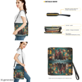 thumbnail image 3 of DISNIMO 2 Piece Women PU Leather Bag and Wallet Set, Bucket Tote Bag, Clutch Purse, Adjustable Strap, Lightweight for Travel and Beach, 3 of 4