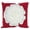 Red, variant on Fennco Styles Large Felt 3D Rose Decorative Throw Pillow Cover & Insert 17 x 17 Inch - Teal