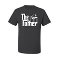 thumbnail image 3 of Wild Bobby, The Father Funny Movie Parody Husband Dad Daddy Boyfriend Gift | Mens Father's Day Graphic T-Shirt, Charcoal, Large, 3 of 4