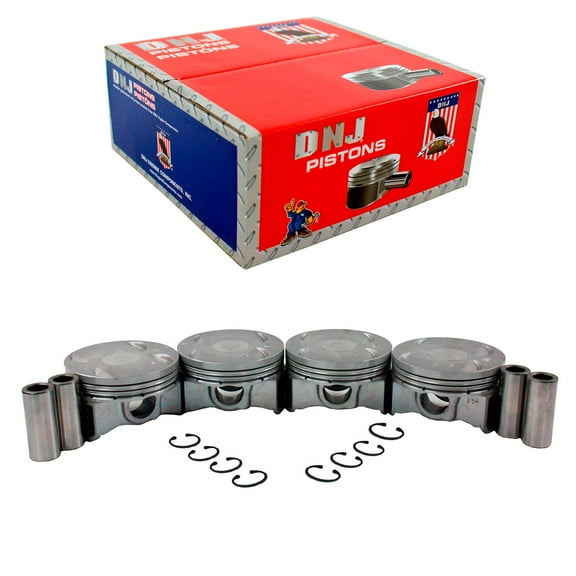 DNJ P242C Piston Set Standard Size Fits Cars & Trucks 12-15 Honda Crosstour CR-V 2.4L L4 DOHC
