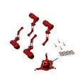 thumbnail image 5 of Kuntesetty RC Helicopter Swashplate Set RC Aircraft Accessories Replaces DIY Repairing with Red, 5 of 9