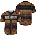 thumbnail image 2 of 2026 New Mexico Soccer Jersey Adult, Mexican Jersey Soccer T-Shirt, Mexico National Team Pattern V-Neck Short Sleeve Athletic Casual Football Top for Adult, 2 of 5