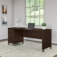 thumbnail image 2 of Bush Furniture Somerset 72" Single Pedestal Desk, Mocha Cherry, 2 of 5