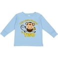 thumbnail image 3 of Inktastic Little Monkey 2nd Birthday Boy Boys Long Sleeve Toddler T-Shirt, 3 of 5