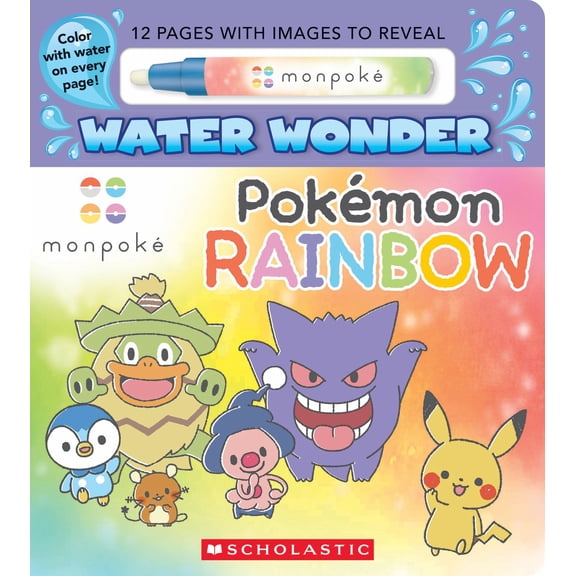 Pokémon Rainbow! (monpoké Water Wonder) (Board Book)