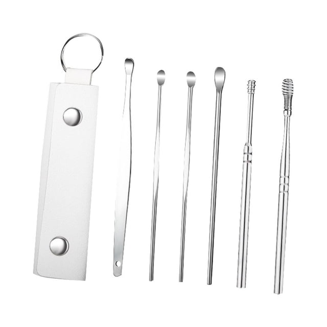 Liyamei Stainless Steel Ear Pick For Ear Wax Removal And Ear Cleaning Hygiene With Multiple