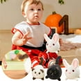 thumbnail image 1 of Vaidha Pull Rope Wagging Tail Doll Can Be Called Toy Backpack Doll Gift, 1 of 1