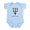 Sky Blue, variant on CafePress - Neptune Infant Bodysuit - Baby Light Bodysuit, Size Newborn - 24 Months