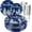 150pcs Blue and White Christmas Plastic Dinnerware Set, variant on 350pcs Black & Gold Plastic Dinnerware Set, Elegant Black Plates with Golden Edges, Gold Plastic Silverware, Durable Tableware Perfect for Birthdays, Parties, Wedding, Celebration