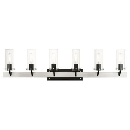 

Livex Lighting - Beckett - 6 Light Bath Vanity in Industrial Style - 47.5 Inches