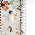 thumbnail image 2 of Crib sheet and Swaddle bundle - Enchanted Forest, 2 of 4
