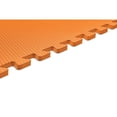 thumbnail image 5 of Norsk Orange 24 in. x 24 in. EVA Foam Non-Toxic Solid Color Interlocking Tiles, 18 Tiles, 5 of 11