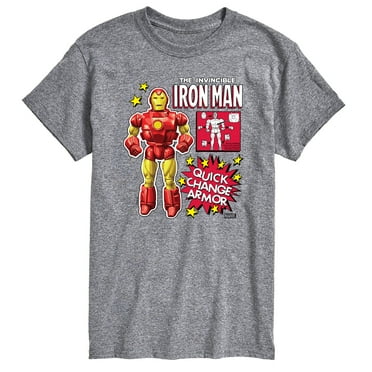 Marvel Iron Man - Action Figure - Men's Short Sleeve Graphic T-Shirt
