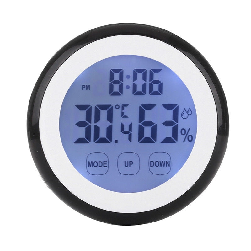 digital clock with temperature