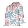 thumbnail image 2 of Christmas Bags Drawstring,Blue and Pink Christmas Snowflake Pattern Large Xmas Christmas Gift Bags,Reusable for Xmas and New Year Party Favors and Supplies,27.6" X 19.7", 2 of 6