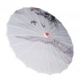 thumbnail image 4 of Sombrilla de papel de aceite de estilo oriental de tela de seda Yuyangstore estilo G, 4 of 8