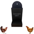 thumbnail image 1 of Hanging Gravity Poultry Feeder, Grit Dispenser Chicken Feeder, No Waste Design Feeding Station for Hens Ducks Coop, 1 of 5