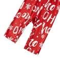 thumbnail image 4 of Fiomva Family Matching Christmas Pajamas Set Cotton Xmas Deer Holiday Pajamas Sleepwear Dad Mom Kids PJs, 4 of 6