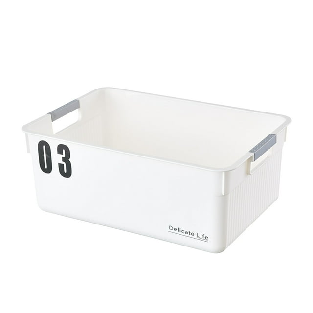 Saving Sale! Cameland Multi-functional Storage Box Plastic Toys Snacks And Sundries Portable Tidying Box Living Room Kitchen Counter Top Storage Box