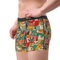 thumbnail image 4 of Balery Funny Owl Bird Men's Boxer Briefs, Soft and Breathable Cotton Underwear with nylon Waistband-X-Large, 4 of 9