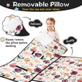 thumbnail image 3 of Pioneer Flower Floral Print Pattern Toddler Nap Mats for Kids Preschool,Sleeping Mat Bag or Kids,Toddler Sleeping Bag,Toddler Nap Mat or Daycare, 3 of 6
