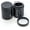 Black, variant on Smell Proof Containers (120mL), Jars with Airtight Lids for Herbs, Spices, Coffee and Tea, Air Tight Glass Storage Jars with UV Protection Glass, (Set of 2) (Matte Black)