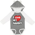 thumbnail image 3 of Inktastic I Love My Nanny Boys or Girls Long Sleeve Baby Bodysuit, 3 of 5
