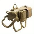 thumbnail image 1 of Dog Harness Large Dog Tactical Training Vest Dog Hunting Clothing Equipment Dog Outdoor Rescue Overalls Adjustable Dog Vest For Training Military Tactical Dog Equipment, 1 of 4