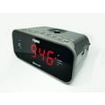 thumbnail image 2 of Naxa NRC-182 - Radio-Réveil - Gris Foncé, Noir Brillant, 2 of 4
