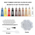 thumbnail image 5 of Qonioi Leather Repair Cream, Color Restoration Paste for Shoes & Furniture, Scratch Repair Wax for Car Seats Sofas Jackets, Leather Polish Coloring Agent Stain Remover, 5 of 6
