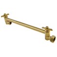 thumbnail image 4 of Kingston Brass  Plumbing Parts 10-Inch Adjustable High-Low Shower Arm Matte Black Brushed, 4 of 5