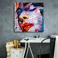 thumbnail image 5 of Epic Graffiti 'Society' by Grey, Giclee Canvas Wall Art, 26"x26", 5 of 6