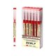 thumbnail image 1 of Bemlp Bolígrafo De Tinta De Gel Bolígrafos De Punta Extra Fina Bolígrafo De Tinta Líquida Roja De 0,35 Mm Bolígrafos De Punta Redonda De Secado Rápido Premium Para Suministros De Papelería De Oficina, 1 of 5