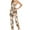 Beige, variant on Clothes under $5 asdoklhq Womens Jumpsuits and Rompers,Backless V-Neck Sleeveless Playsuit Casual Printing Long Jumpsuit