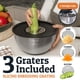 thumbnail image 4 of Juego de 5 bowls para mezclar de acero inoxidable Priority Chef, 4 of 8