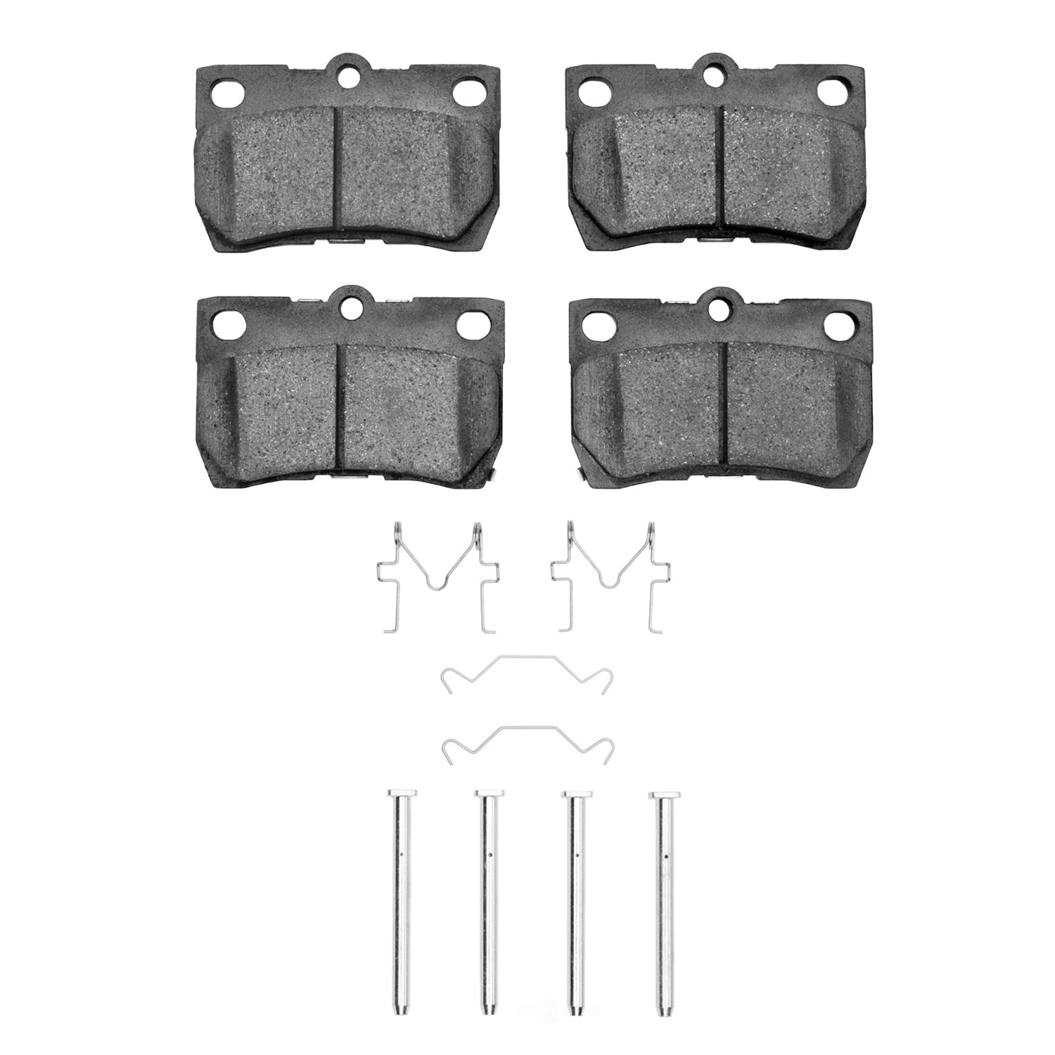 Dynamic Friction Company 1551-1113-01 DFC 5000 Advanced Brake Pads - Ceramic and Hardware Kit - OE