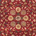thumbnail image 2 of Safavieh Heritage 8' Square Hand Tufted Wool Rug in Red and Navy, 2 of 3
