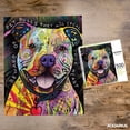 thumbnail image 3 of Rompecabezas AQUARIUS Dean Russo Beware Pit Bull 500 piezas, 3 of 7