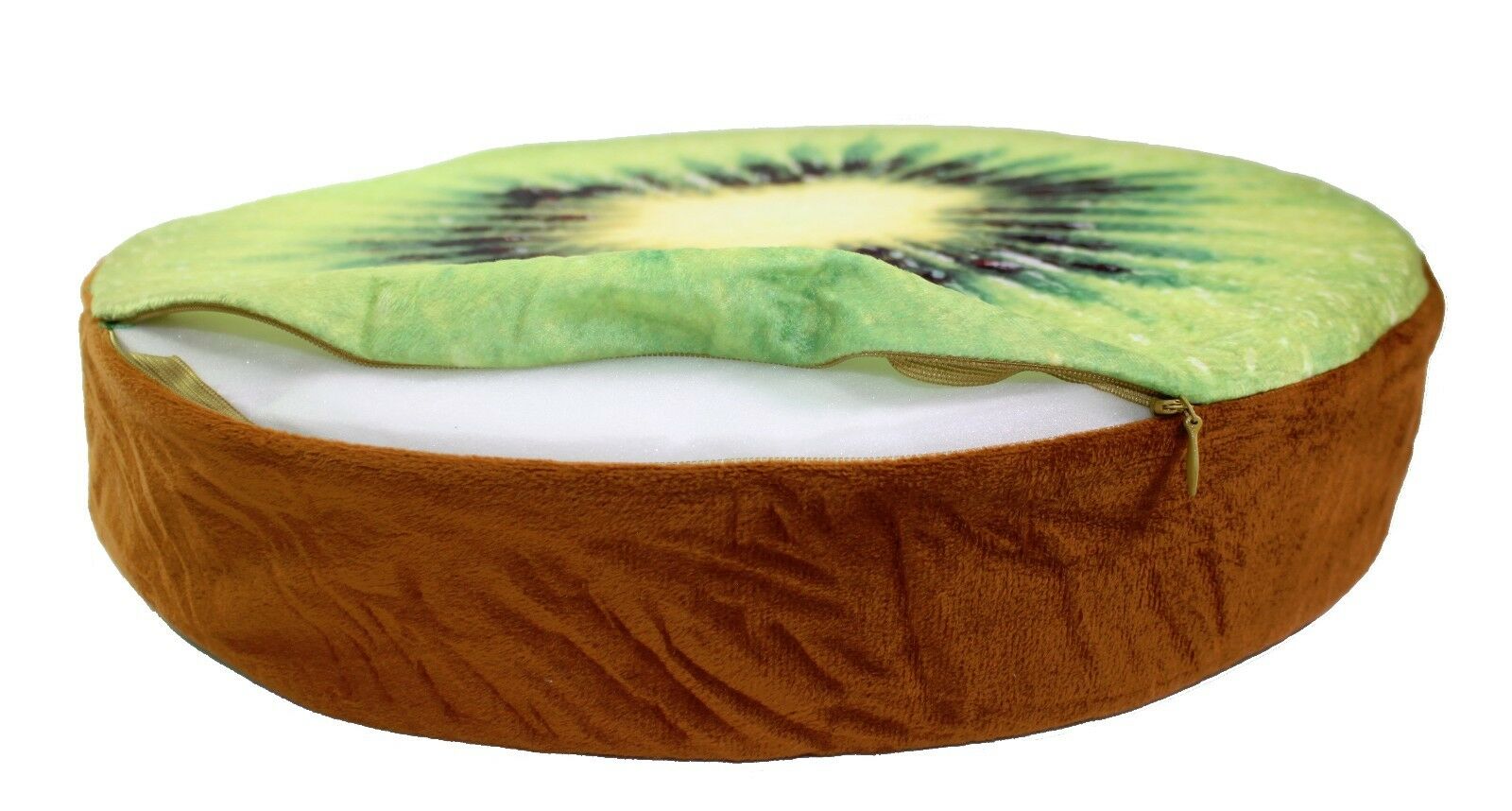 3D Kiwi Fruit Slice Memory Foam Cushion Pillow Toy Seat Pad Home Decor EHD 6