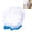 Blue - 1pc, variant on Pet Cat Head Net, Breathable Mesh Head Cover Protector for Small Dog Cat, Anti-Scavenging Muzzle Mask Elastic Net with Quick Release Buckle for Walking,Yellow - 1pc