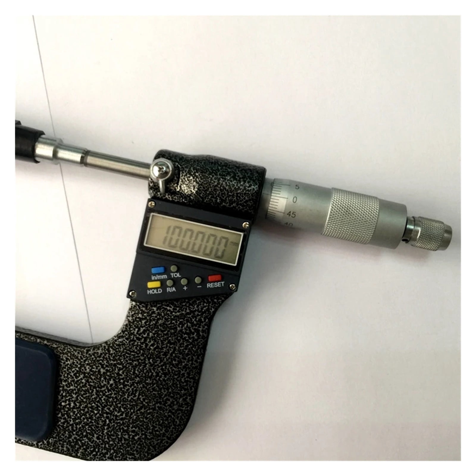 0.001mm Electronic Digital Micrometer 100-125mm Outside Micrometers 4-5" Caliper Gauge Meter Carbide Tip Measure Tools ,Precision Measuring
