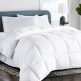 thumbnail image 1 of Canadian Linen Microfiber Duvet Insert, 108"x90", Soft Lightweight Breathable Warm Cozy Washable Box Stitched Duvet Insert for Hotels All Season, King, 1 of 9