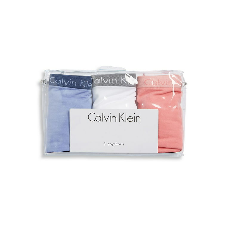 Calvin Klein Women's Modern Cotton Thong Panty, Grey, Medium 